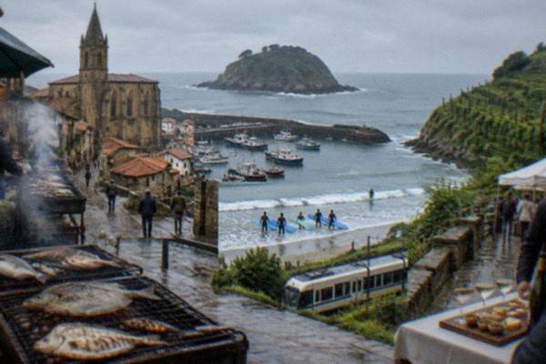 Coastal Walk, Three Txakoli Tastings, Amara Station