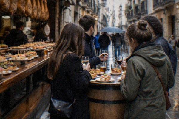 Small-Group Old Town Pintxo Crawl, By City Hall