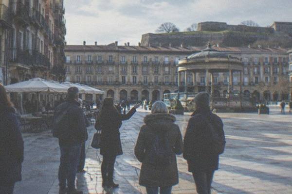 Shared Pamplona Coach, No Lunch, Bus Station