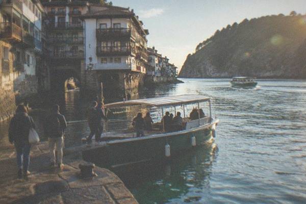 Sunset Small-Boat, Cava Included, Harbour